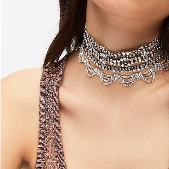 Free People Jewelry - Free people Salina shimmer choker